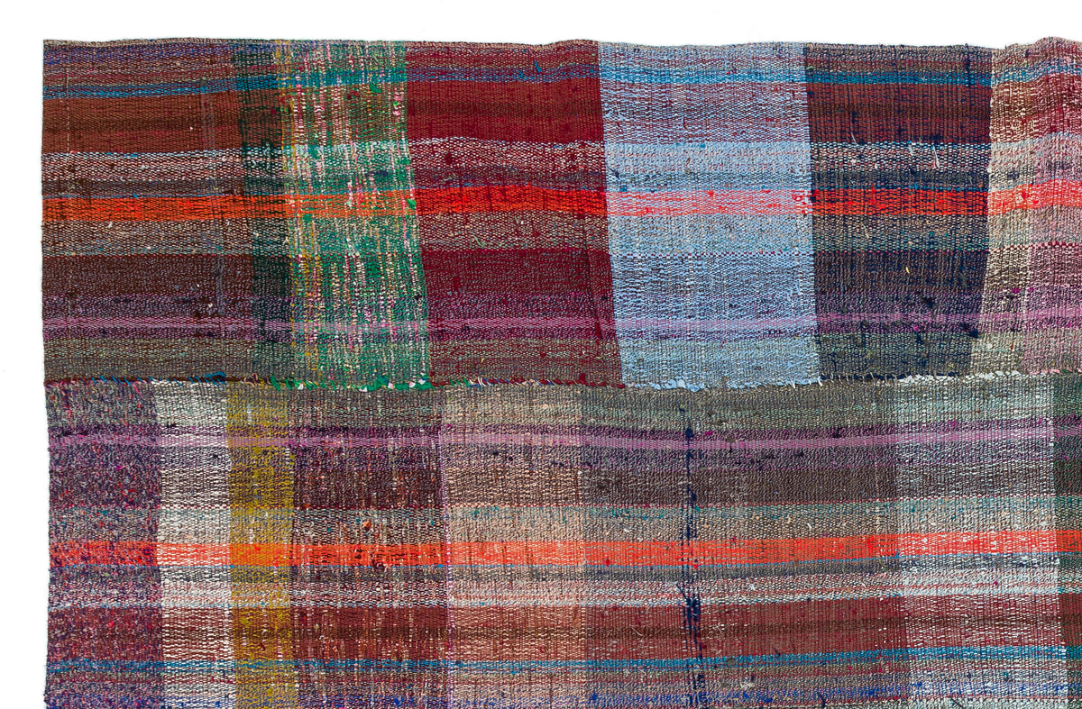 Chaput Over Dyed Kilim Rug 5&#39;7&#39;&#39; x 8&#39;7&#39;&#39; ft 170 x 261 cm
