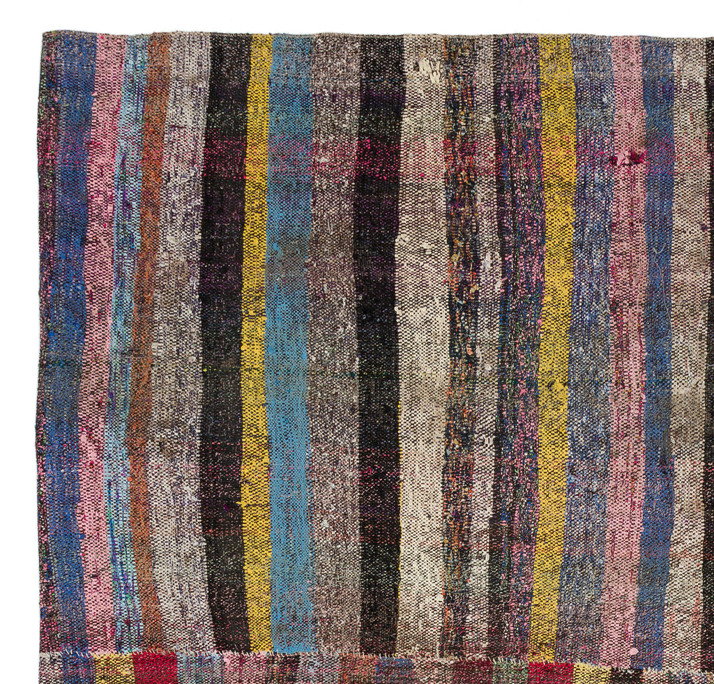 Chaput Over Dyed Kilim Rug 6'7'' x 6'11'' ft 201 x 210 cm