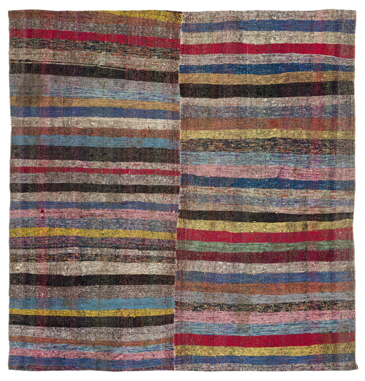 Chaput Over Dyed Kilim Rug 6&#39;7&#39;&#39; x 6&#39;11&#39;&#39; ft 201 x 210 cm