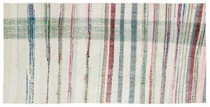 Chaput Over Dyed Kilim Rug 4'2'' x 8'4'' ft 128 x 253 cm
