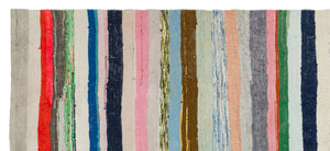 Chaput Over Dyed Kilim Rug 5'1'' x 11'5'' ft 155 x 347 cm