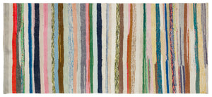 Chaput Over Dyed Kilim Rug 5'1'' x 11'5'' ft 155 x 347 cm