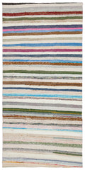 Chaput Over Dyed Kilim Rug 4'9'' x 9'9'' ft 146 x 298 cm