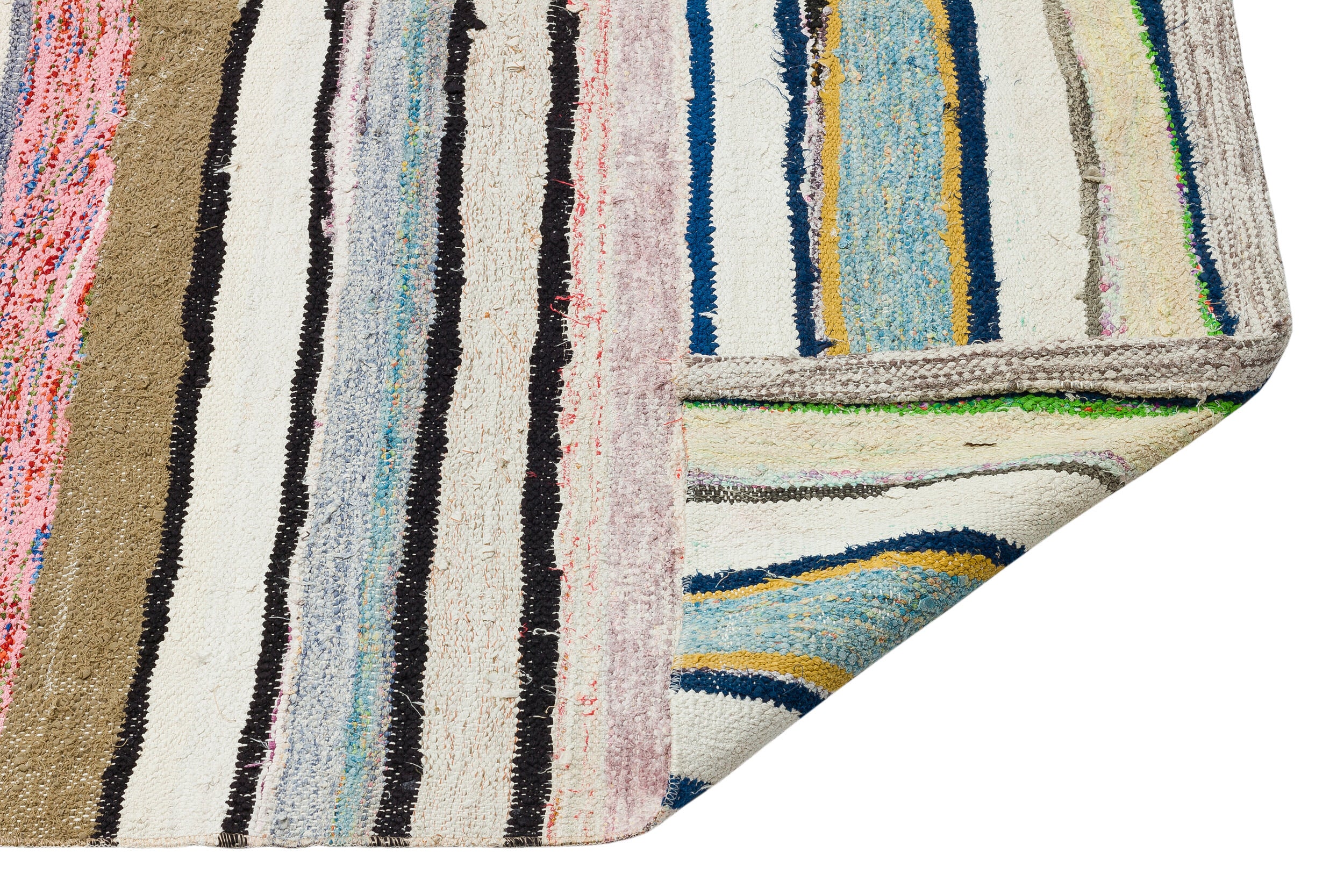 Chaput Over Dyed Kilim Rug 5'1'' x 10'3'' ft 154 x 313 cm