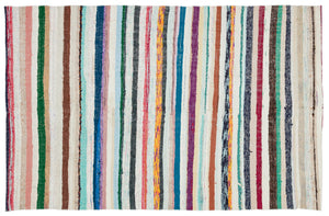 Chaput Over Dyed Kilim Rug 5'1'' x 8'2'' ft 156 x 248 cm