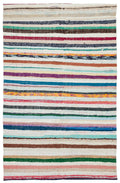 Chaput Over Dyed Kilim Rug 5'1'' x 8'2'' ft 156 x 248 cm