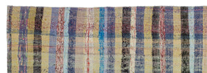 Chaput Over Dyed Kilim Rug 2'10'' x 8'3'' ft 86 x 252 cm