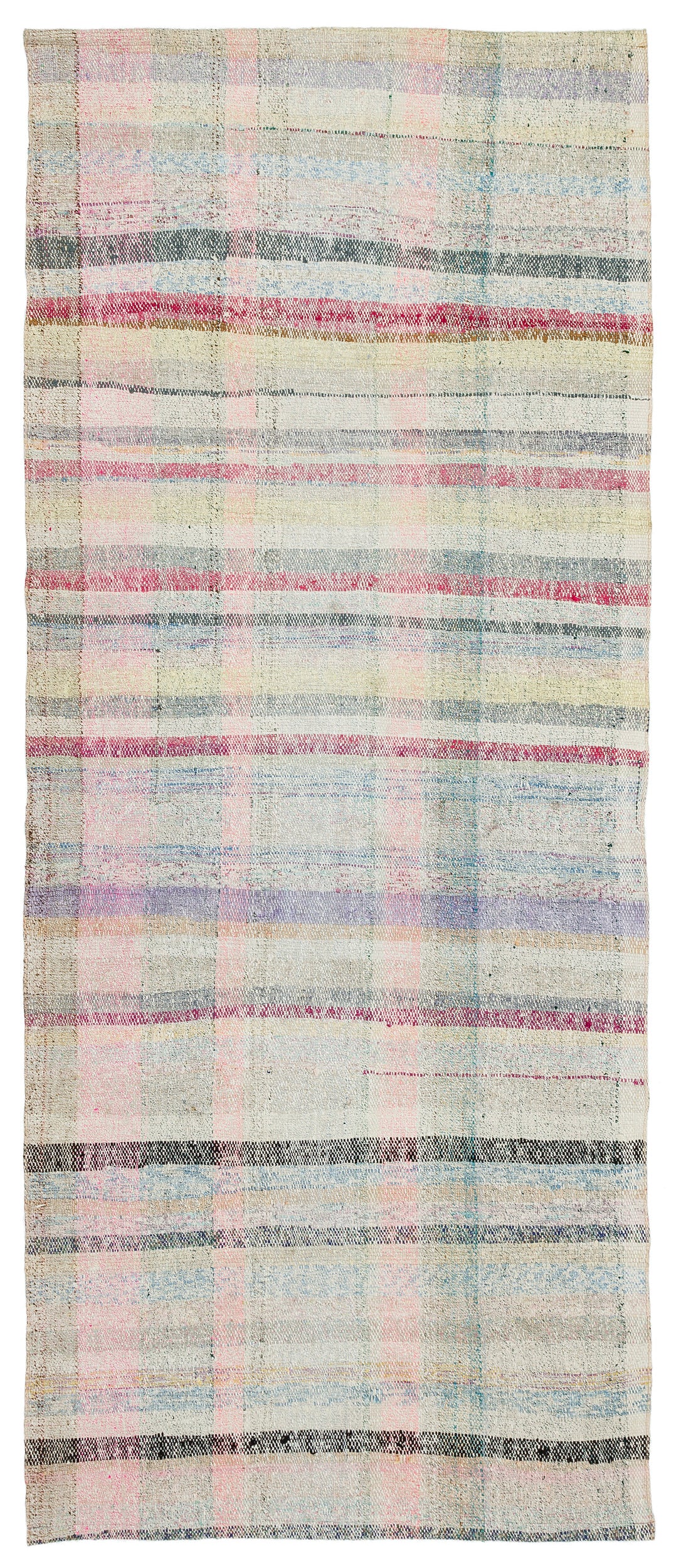 Chaput Over Dyed Kilim Rug 3'3'' x 7'7'' ft 100 x 230 cm