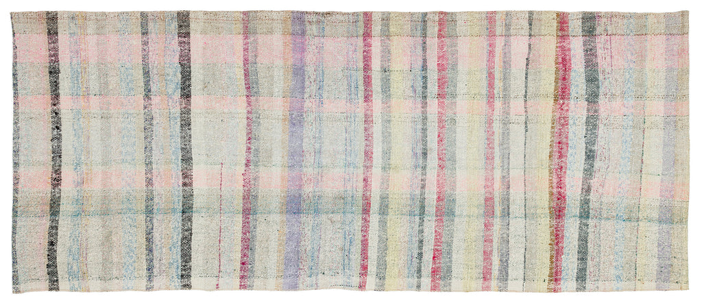 Chaput Over Dyed Kilim Rug 3'3'' x 7'7'' ft 100 x 230 cm