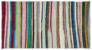 Chaput Over Dyed Kilim Rug 5'2'' x 9'9'' ft 157 x 296 cm