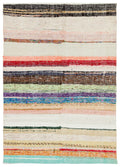 Chaput Over Dyed Kilim Rug 4'9'' x 6'9'' ft 145 x 206 cm