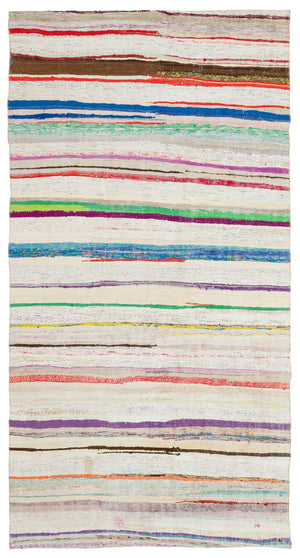 Chaput Over Dyed Kilim Rug 4'10'' x 9'1'' ft 148 x 276 cm