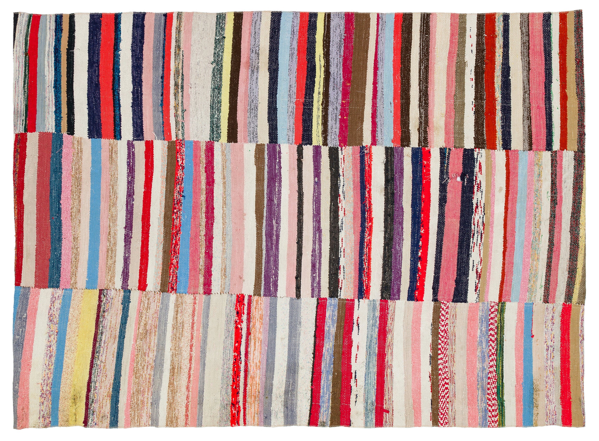 Chaput Over Dyed Kilim Rug 5'2'' x 7'1'' ft 157 x 216 cm