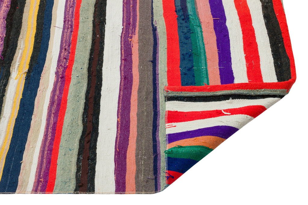 Chaput Over Dyed Kilim Rug 4'8'' x 10'5'' ft 142 x 317 cm