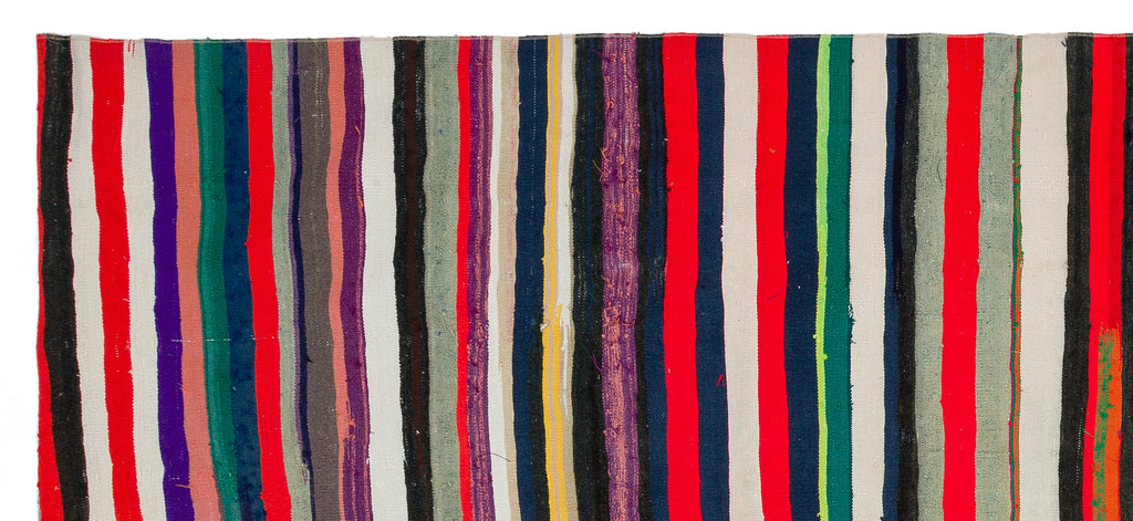 Chaput Over Dyed Kilim Rug 4'8'' x 10'5'' ft 142 x 317 cm
