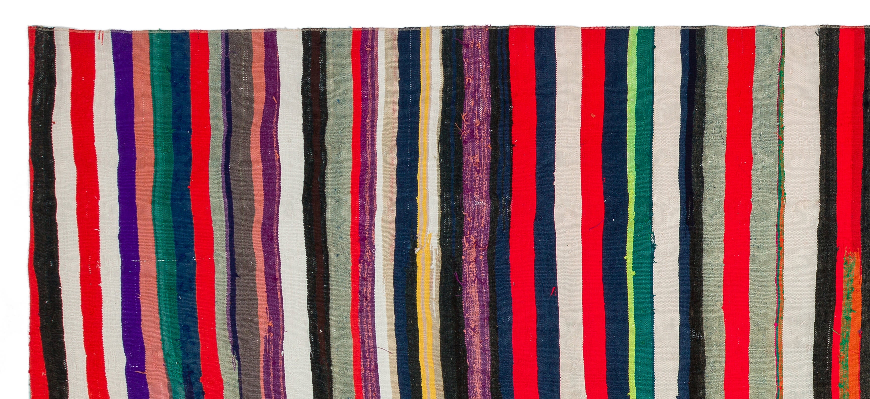 Chaput Over Dyed Kilim Rug 4'8'' x 10'5'' ft 142 x 317 cm
