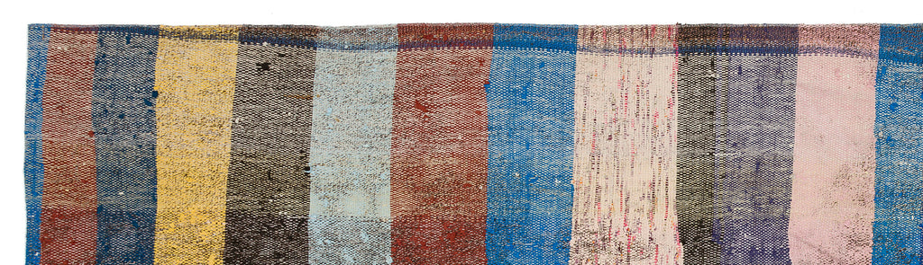 Chaput Over Dyed Kilim Rug 3'1'' x 11'6'' ft 95 x 351 cm