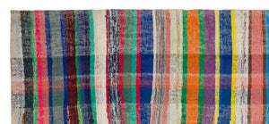 Chaput Over Dyed Kilim Rug 4'11'' x 10'11'' ft 150 x 334 cm