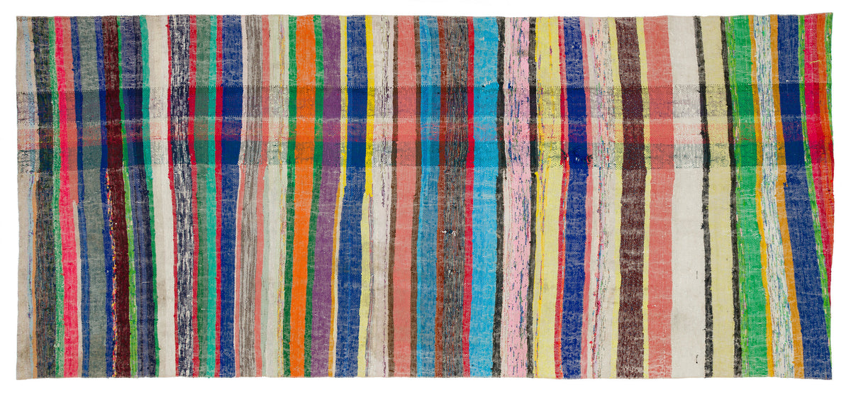 Chaput Over Dyed Kilim Rug 4&#39;11&#39;&#39; x 10&#39;11&#39;&#39; ft 150 x 334 cm