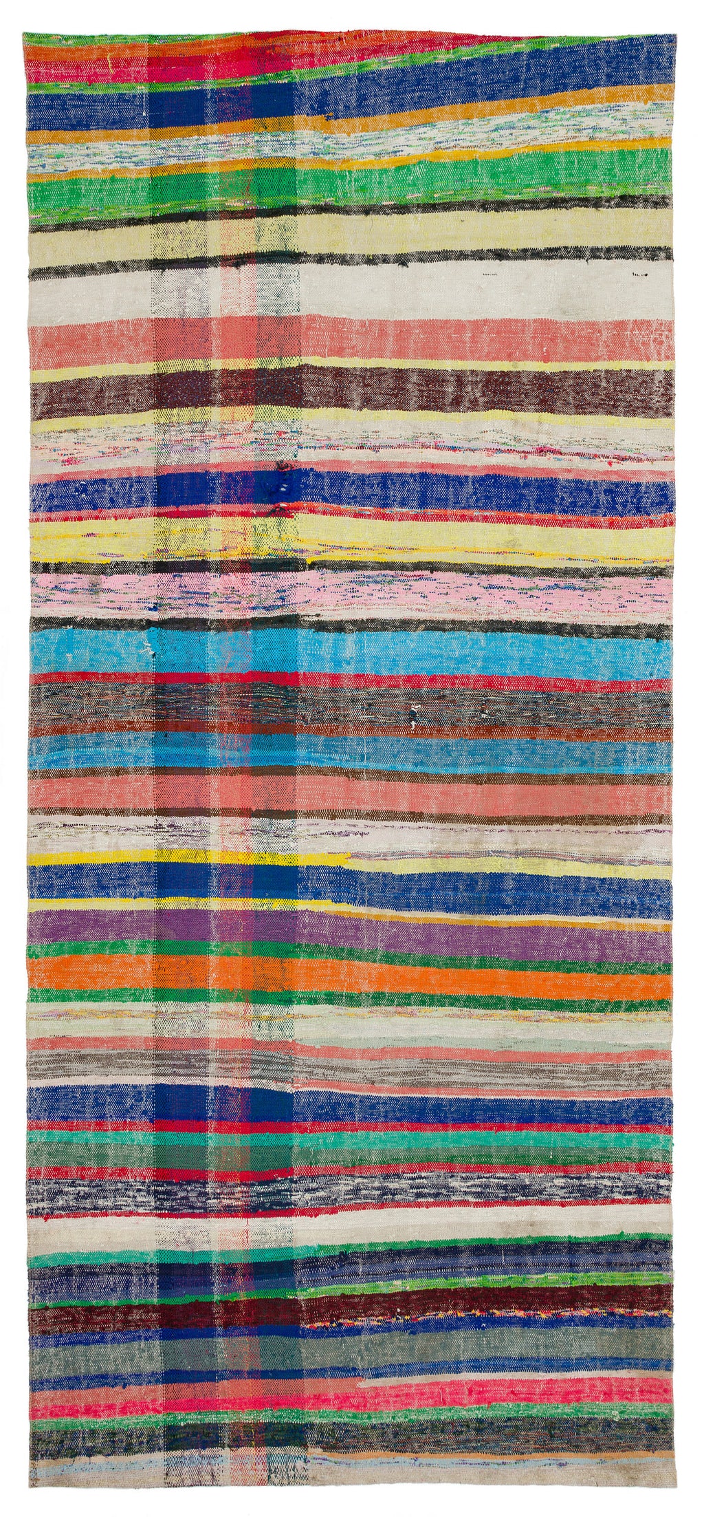 Chaput Over Dyed Kilim Rug 4'11'' x 10'11'' ft 150 x 334 cm