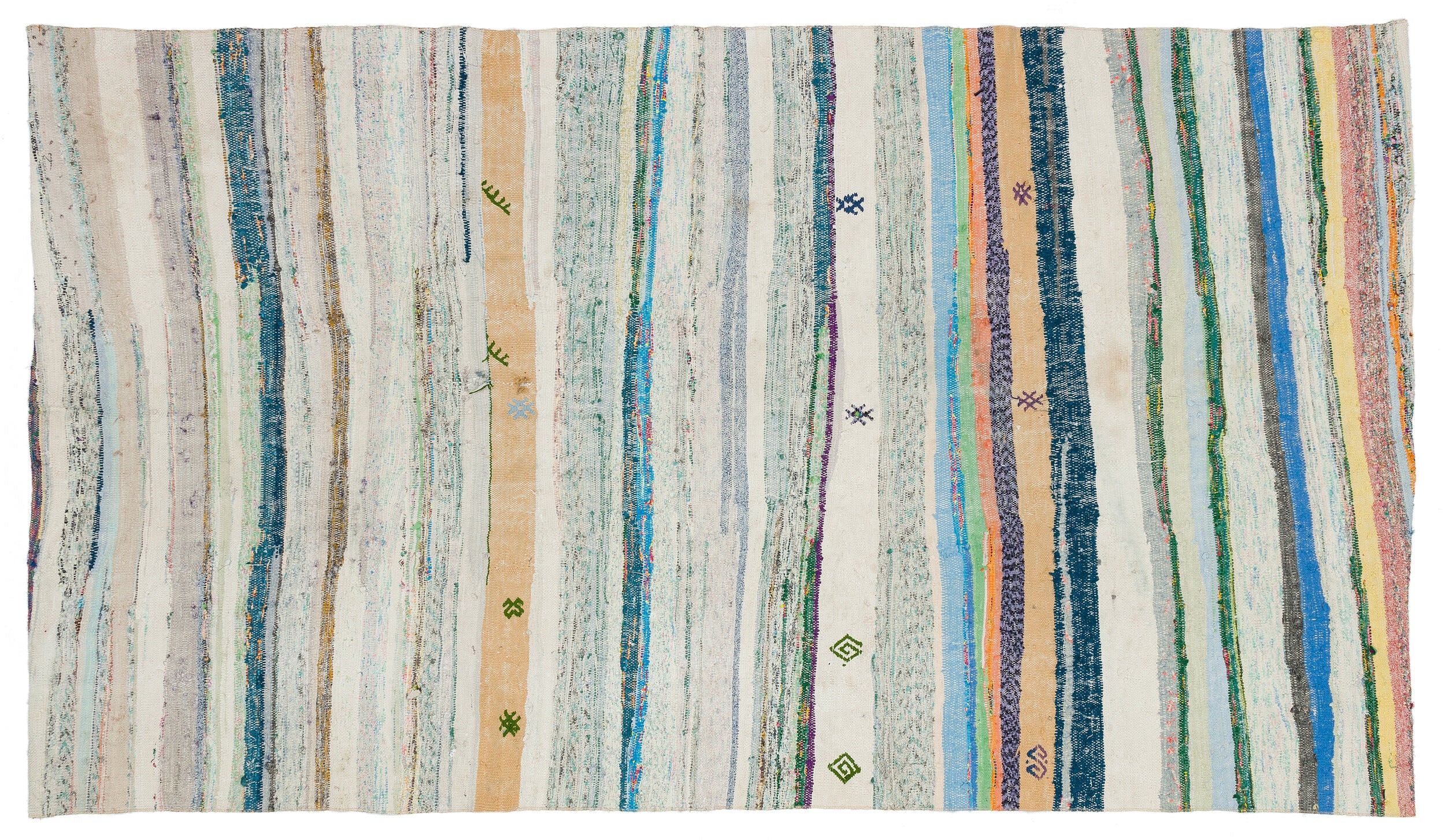 Chaput Over Dyed Kilim Rug 5'2'' x 9'0'' ft 157 x 275 cm