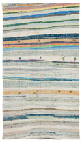 Chaput Over Dyed Kilim Rug 5'2'' x 9'0'' ft 157 x 275 cm
