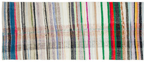 Chaput Over Dyed Kilim Rug 4'9'' x 11'6'' ft 145 x 350 cm