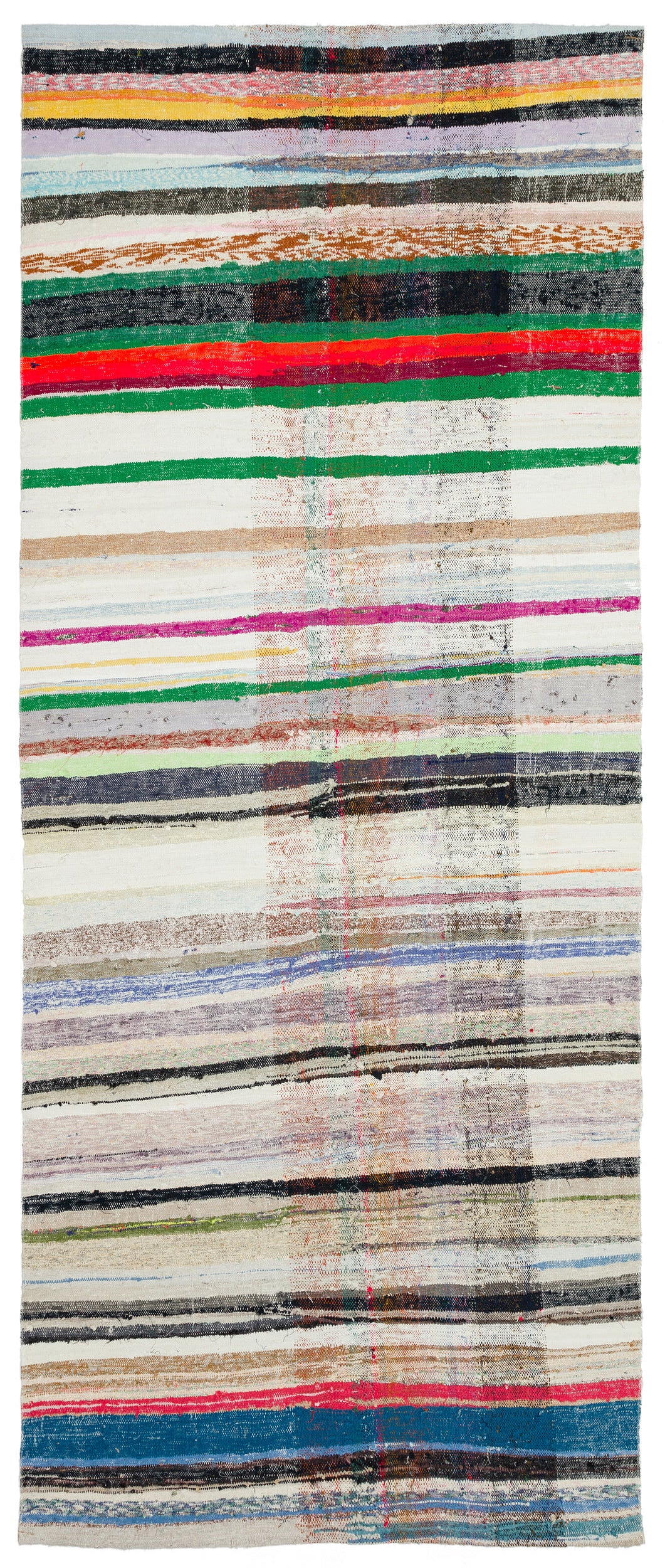 Chaput Over Dyed Kilim Rug 4'9'' x 11'6'' ft 145 x 350 cm