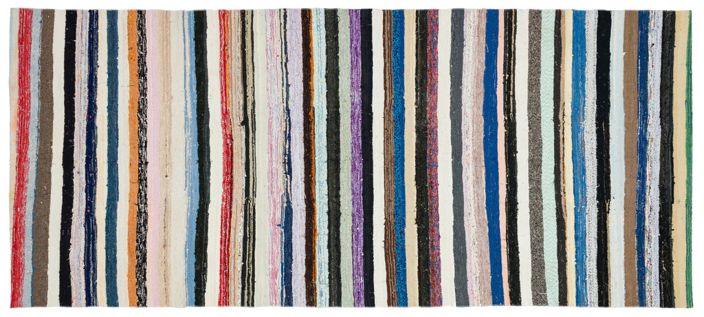 Chaput Over Dyed Kilim Rug 4'11'' x 11'5'' ft 150 x 347 cm