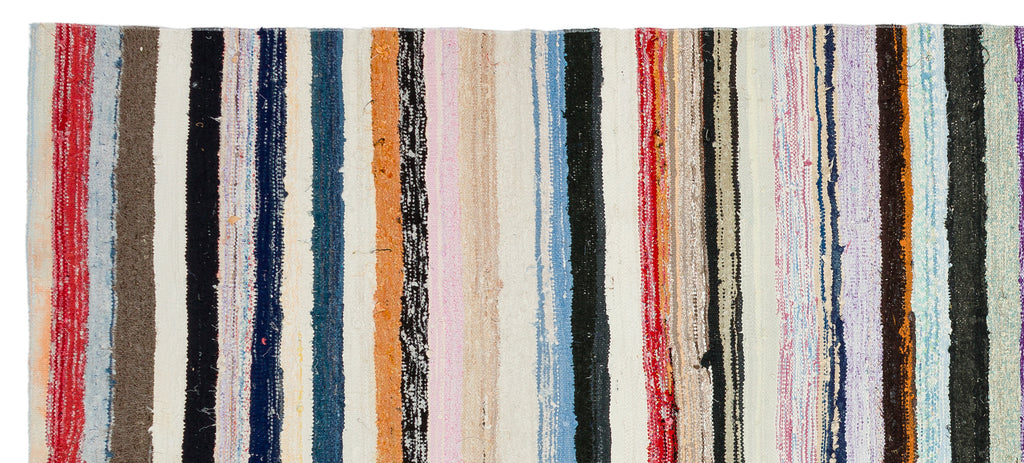 Chaput Over Dyed Kilim Rug 4'11'' x 11'5'' ft 150 x 347 cm
