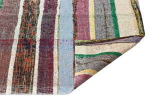 Chaput Over Dyed Kilim Rug 4'5'' x 8'11'' ft 135 x 272 cm