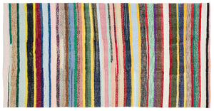 Chaput Over Dyed Kilim Rug 5'11'' x 11'4'' ft 180 x 346 cm