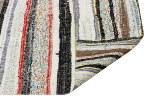 Chaput Over Dyed Kilim Rug 5'7'' x 9'6'' ft 169 x 290 cm
