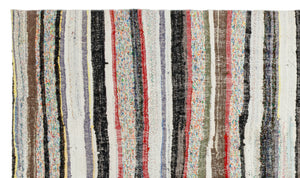 Chaput Over Dyed Kilim Rug 5'7'' x 9'6'' ft 169 x 290 cm