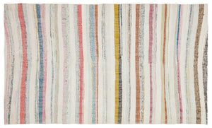 Chaput Over Dyed Kilim Rug 5'5'' x 9'1'' ft 165 x 278 cm