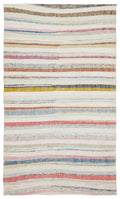 Chaput Over Dyed Kilim Rug 5'5'' x 9'1'' ft 165 x 278 cm