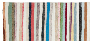 Chaput Over Dyed Kilim Rug 5'4'' x 11'12'' ft 163 x 365 cm