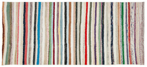 Chaput Over Dyed Kilim Rug 5'4'' x 11'12'' ft 163 x 365 cm