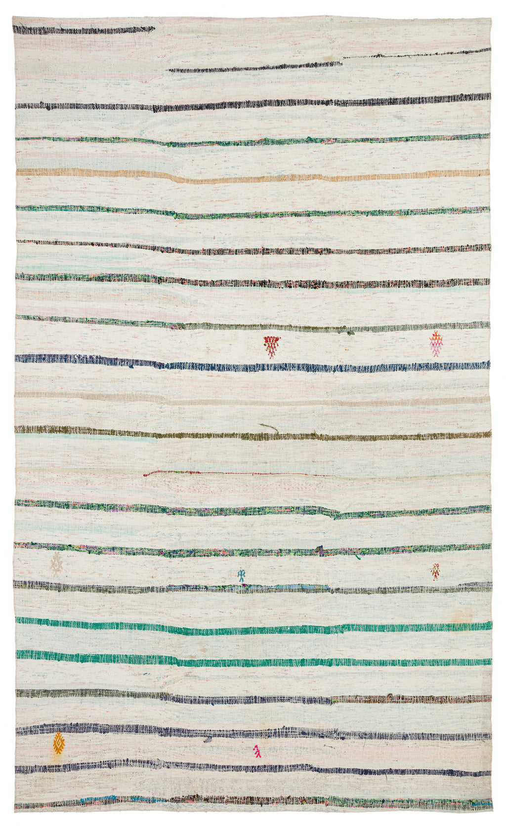Chaput Over Dyed Kilim Rug 6'1'' x 10'4'' ft 186 x 315 cm