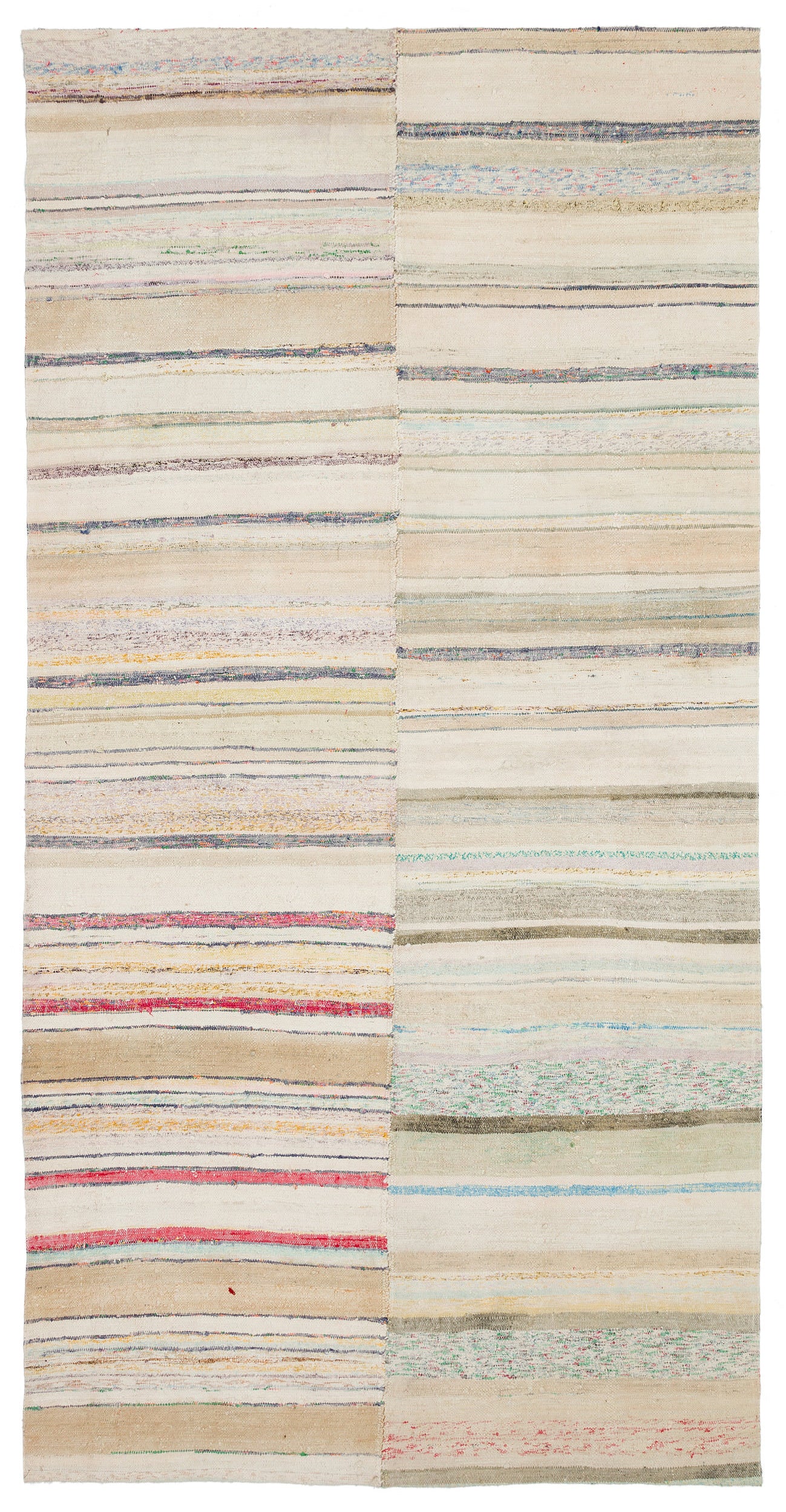 Chaput Over Dyed Kilim Rug 5'4'' x 10'3'' ft 162 x 312 cm