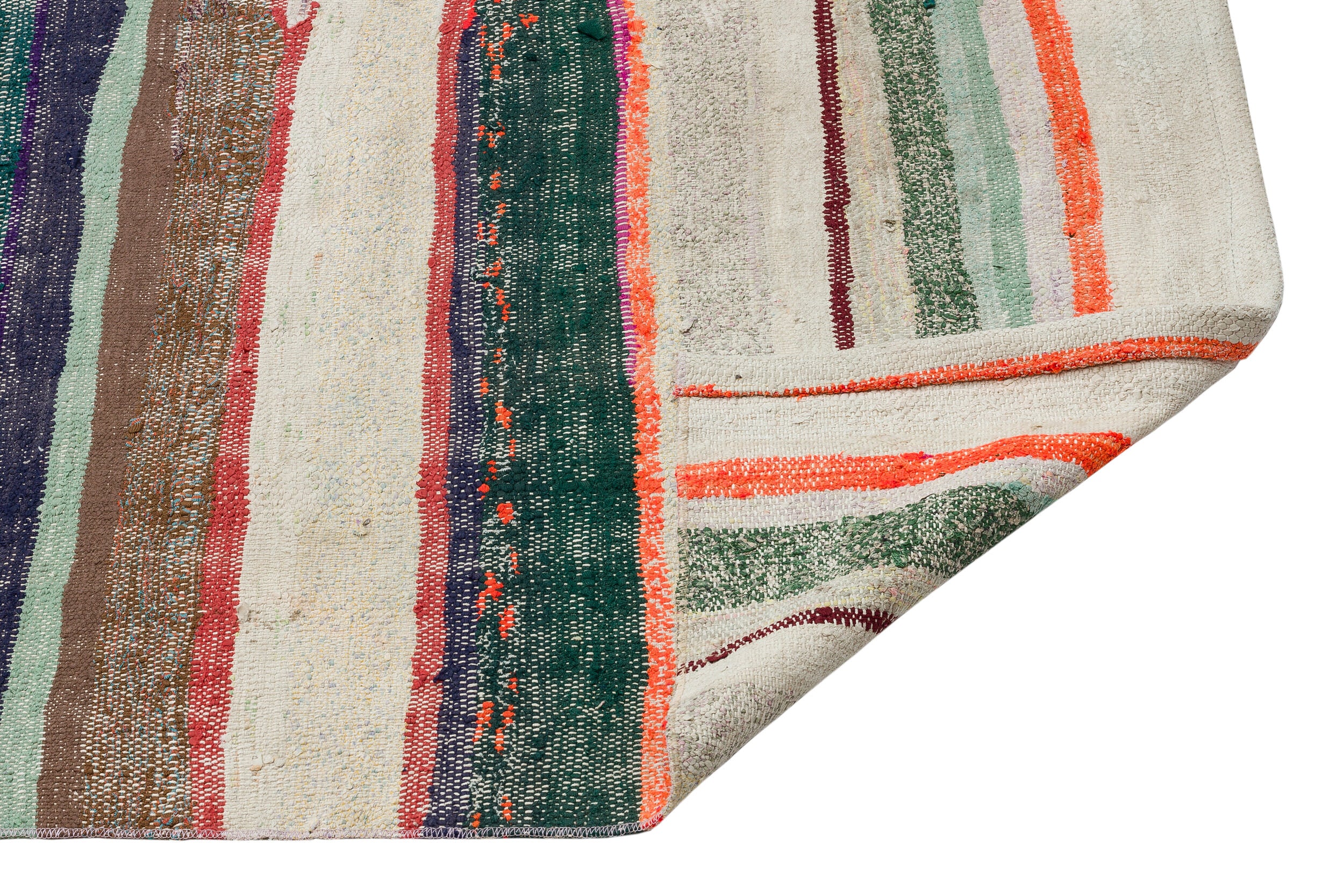 Chaput Over Dyed Kilim Rug 5'2'' x 10'2'' ft 158 x 310 cm