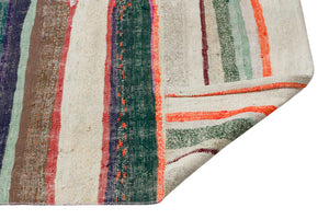 Chaput Over Dyed Kilim Rug 5'2'' x 10'2'' ft 158 x 310 cm