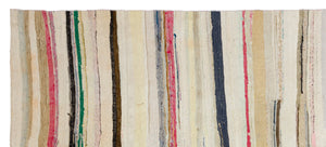 Chaput Over Dyed Kilim Rug 5'5'' x 12'4'' ft 166 x 377 cm
