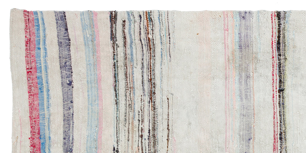 Chaput Over Dyed Kilim Rug 3'12'' x 8'4'' ft 121 x 253 cm