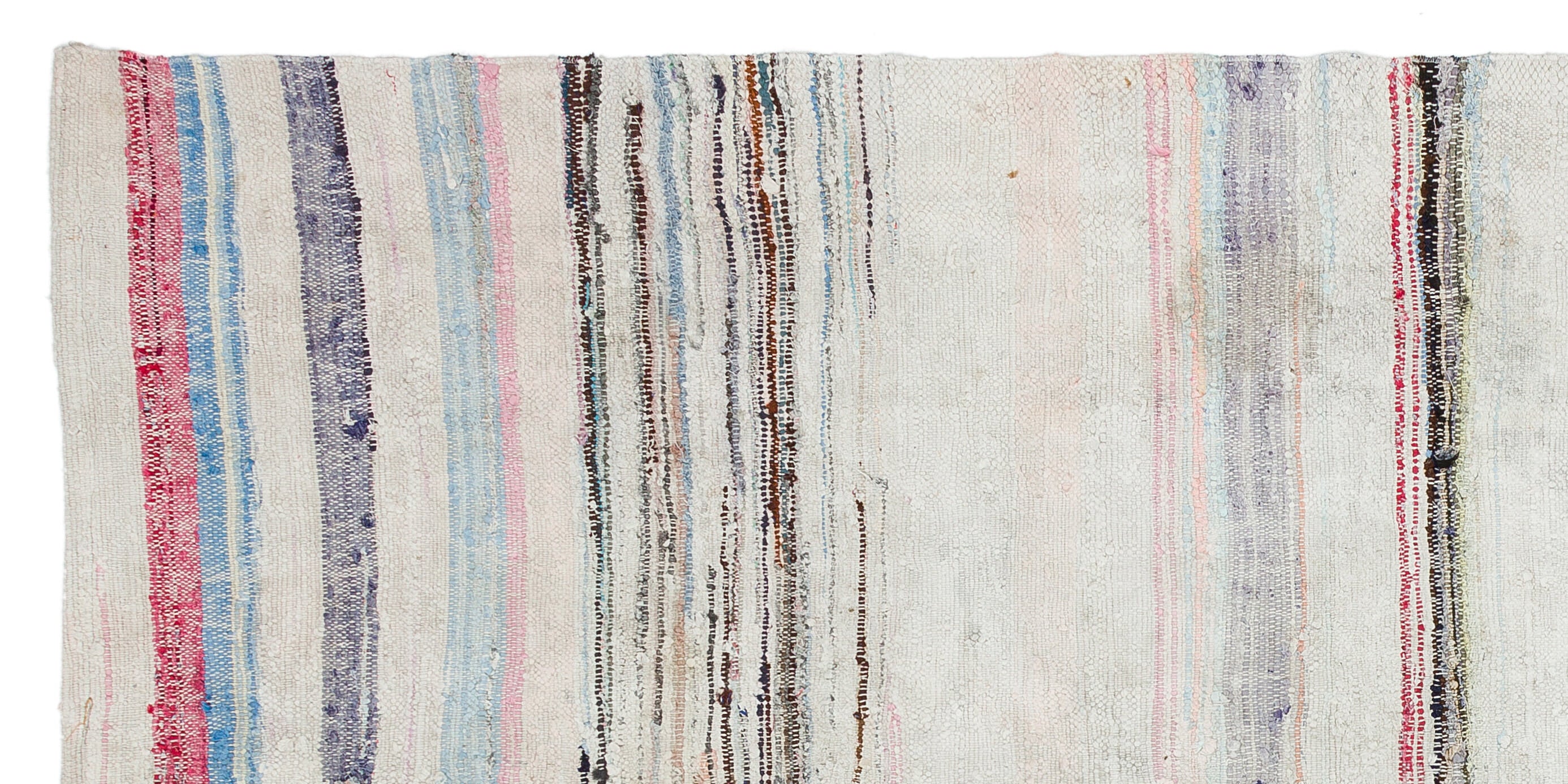 Chaput Over Dyed Kilim Rug 3'12'' x 8'4'' ft 121 x 253 cm