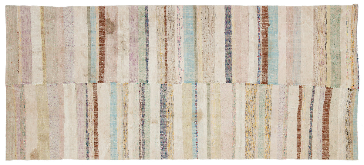 Chaput Over Dyed Kilim Rug 4&#39;4&#39;&#39; x 9&#39;9&#39;&#39; ft 132 x 297 cm