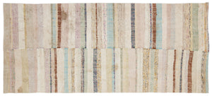 Chaput Over Dyed Kilim Rug 4'4'' x 9'9'' ft 132 x 297 cm