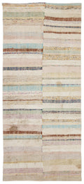 Chaput Over Dyed Kilim Rug 4'4'' x 9'9'' ft 132 x 297 cm