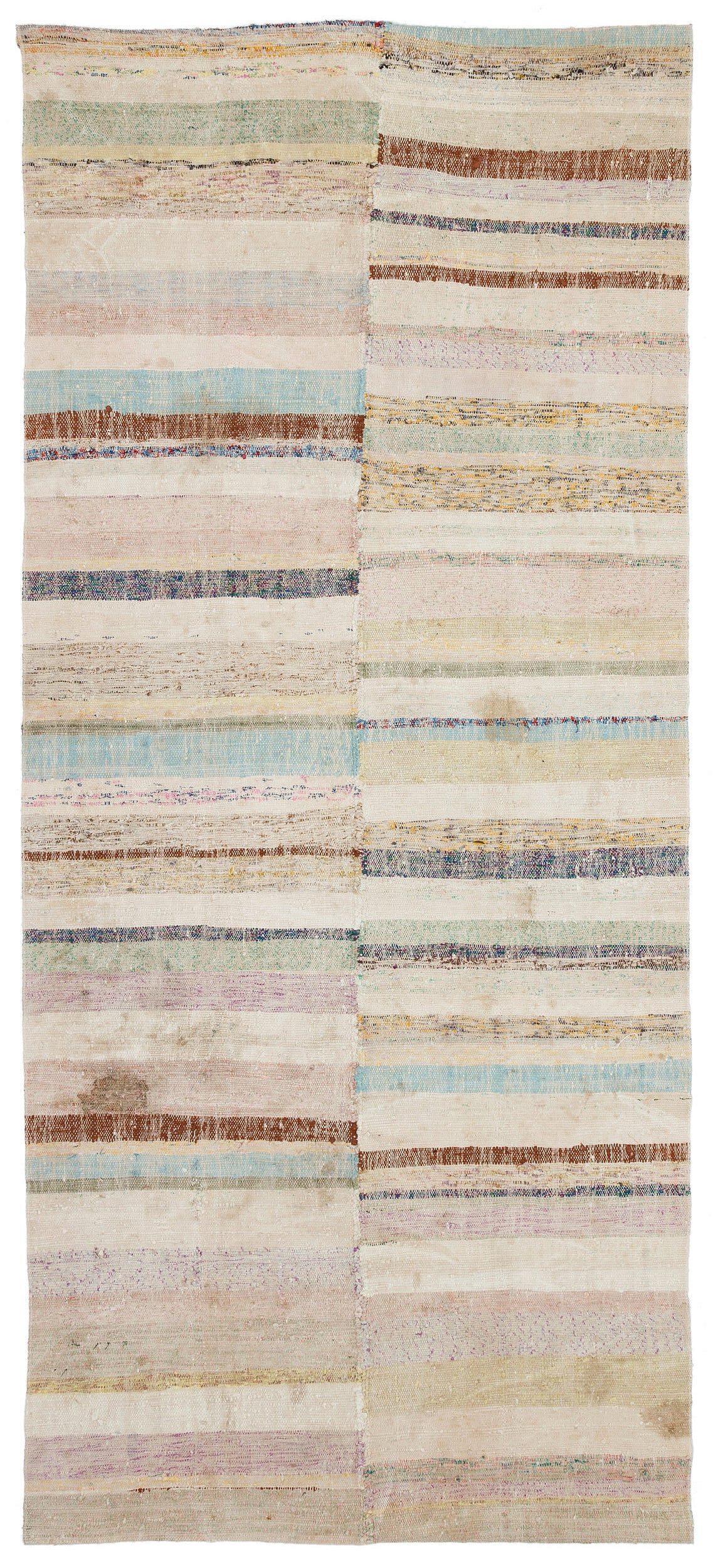Chaput Over Dyed Kilim Rug 4&#39;4&#39;&#39; x 9&#39;9&#39;&#39; ft 132 x 297 cm