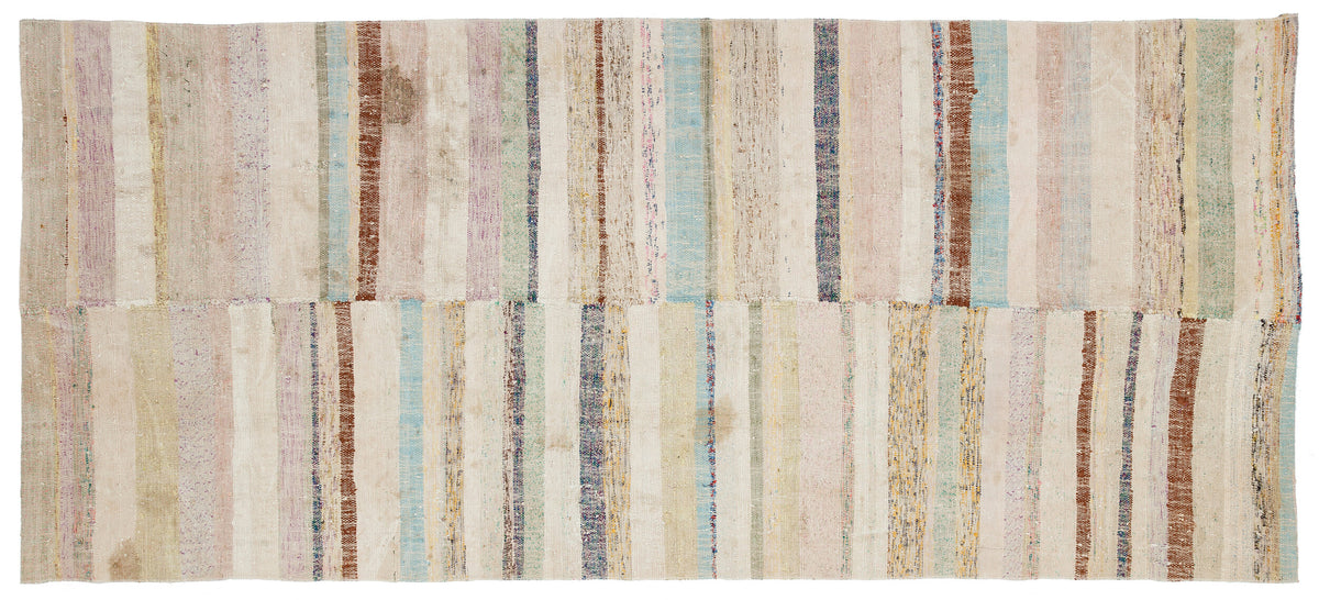 Chaput Over Dyed Kilim Rug 4&#39;4&#39;&#39; x 9&#39;9&#39;&#39; ft 132 x 297 cm